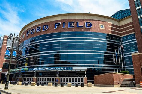 Ford Field, Detroit Lions football stadium - Stadiums of Pro Football