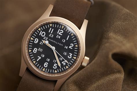 Hamilton Khaki Field Mechanical Bronze 38mm Watch – Windup Watch Shop