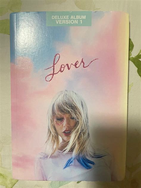 Taylor Swift Lover Deluxe Ver. 1 (unsealed), Hobbies & Toys, Music ...