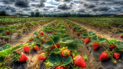 Strawberry Farm By Zac Davis Background, Zac Davis Photography, Strawberry Fields Picture ...