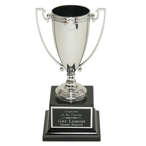 Deluxe Silver Loving Cup Trophy