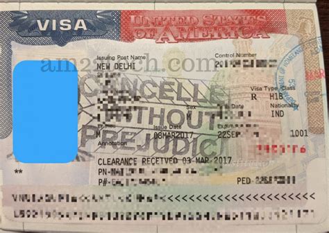 US Visa Cancelled Without Prejudice Meaning - USA