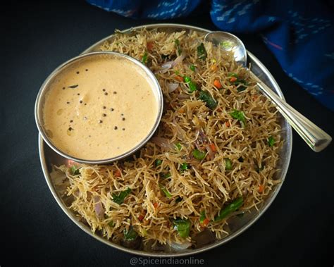 Kambu Semiya Upma - Millet Breakfast Recipes — Spiceindiaonline