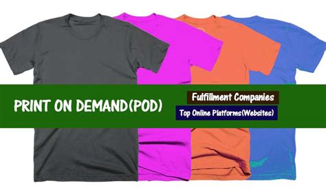 Print On Demand Tshirts & Products: All you need to know to get Started ...