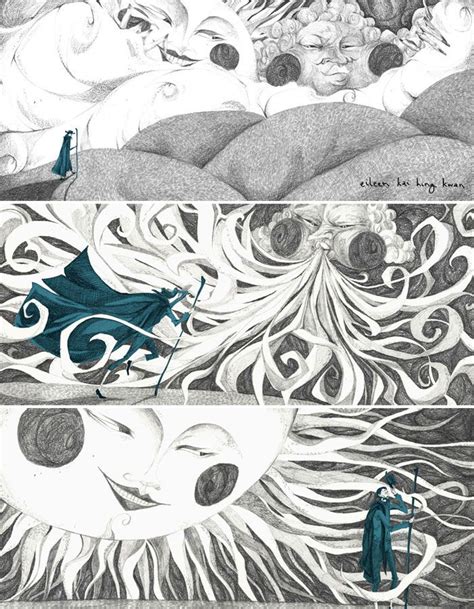 The sun and the north wind | Wind illustration, Sun illustration, North ...