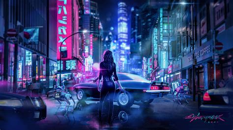 “We Have A City to Burn” Cyberpunk 2077 Speed Art – Free 4K Wallpaper : wallpapers