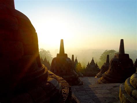 Borobudur Sunrise Photograph by Scott Brindle - Fine Art America