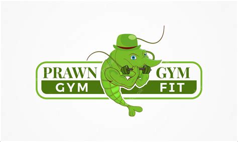 Premium Vector | Cartoon gym logo design