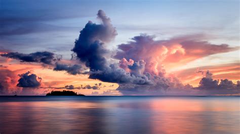 2560x1440 Clouds Over The Sea 8k 1440P Resolution ,HD 4k Wallpapers,Images,Backgrounds,Photos ...