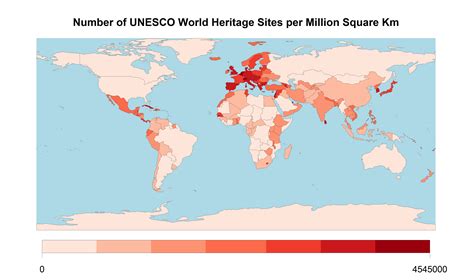 UNESCO World Heritage Site Distribution – Let's Talk Data