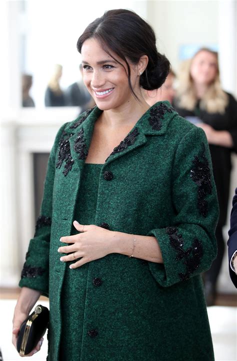 Pregnant MEGHAN MARKLE at Commonwealth Day Youth Evenet at Canada House ...