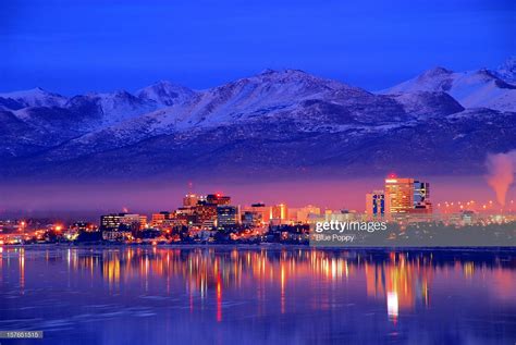 Stock Photo : Alaska Anchorage Downtown Skyline Alaska Photography, World Photography, Travel ...