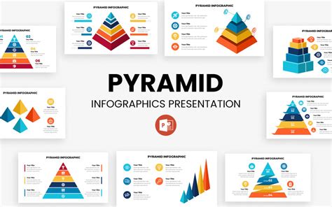 Pyramid Infographics Presentation - PowerPoint template