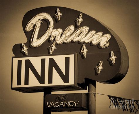 Vintage Hotel - Motel Sign Photograph by Gary Whitton - Fine Art America