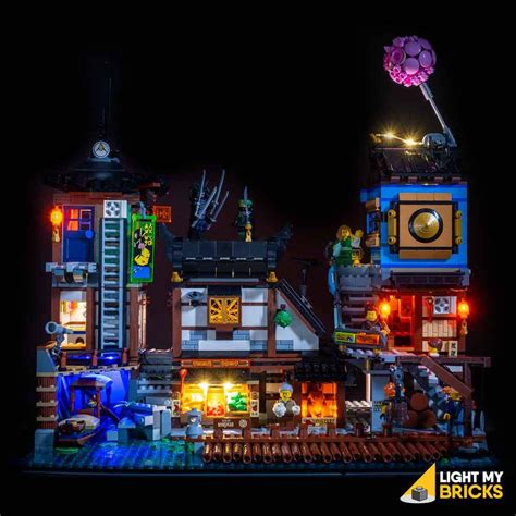 Lights for LEGO Ninjago City Docks 70657 - Light My Bricks