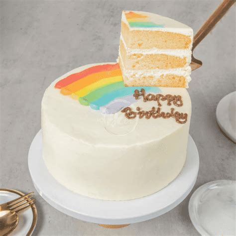 Rainbow Dash Cake - Whyzee