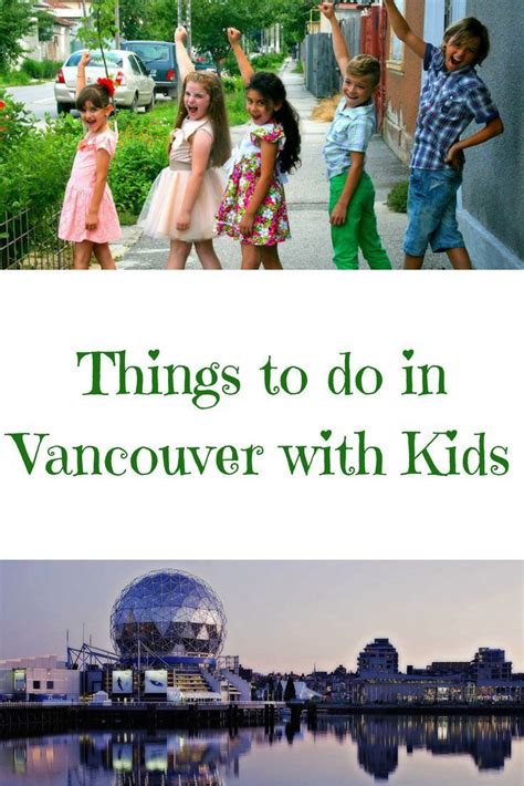 Vancouver | Kids | Activities | Vacation Slow Travel, Fall Travel, Travel Book, Travel Tips ...