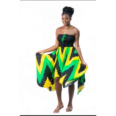 Jamaican Dress - Etsy