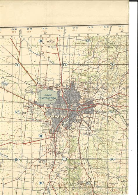 Ballarat map 1936 | Friends of Canadian Corridor