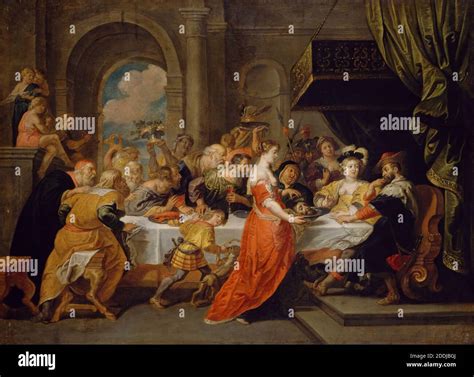 The Feast of Herod, 1640-1690 After: Sir Peter Paul Rubens, Oil ...