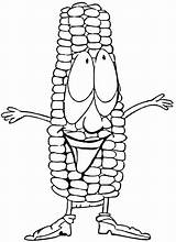 Corn Coloring Pages  Best For Kids sketch template