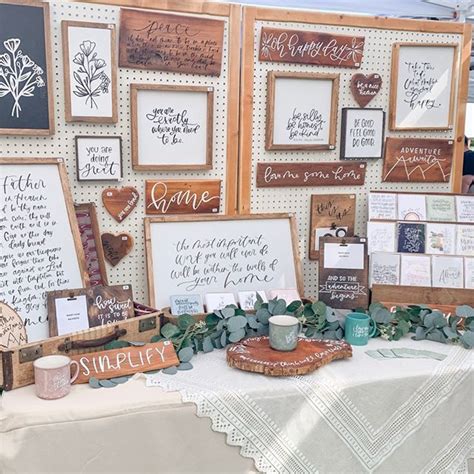 Craft show set up inspiration. Booth by sweet lou designs www ...