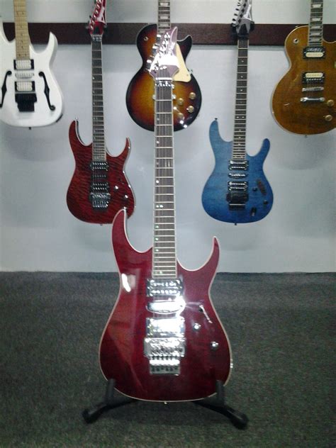 Legacy Studio: Ibanez RG Premium Electric Guitar - Trans Red