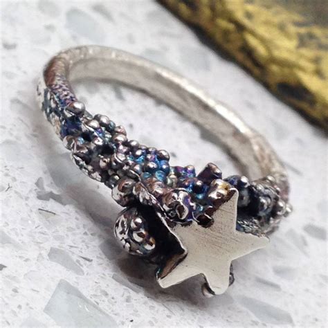 silver star ring by silveroak jewellery | notonthehighstreet.com