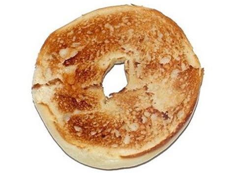 “Scooped” Bagel. Unfortunately an average plain bagel is about 300 calories. My trick is to ...