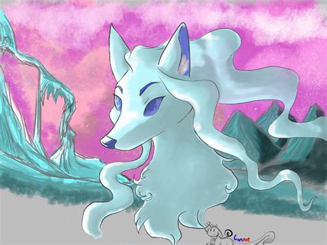 Alolan Ninetales by vulppy on DeviantArt