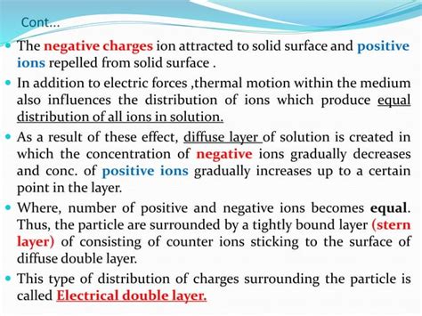 Colloidal dispersion | PPT | Free Download