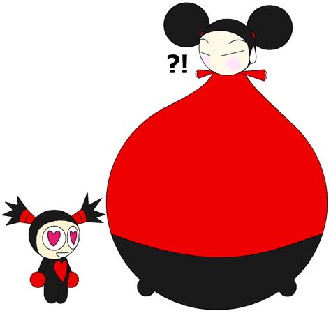 FAT Pucca Loves Garu by Ambipucca on DeviantArt