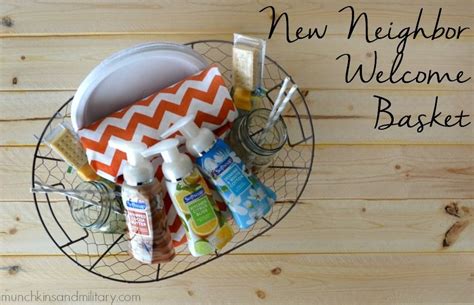 Affordable gift basket idea to help welcome your new neighbors ...