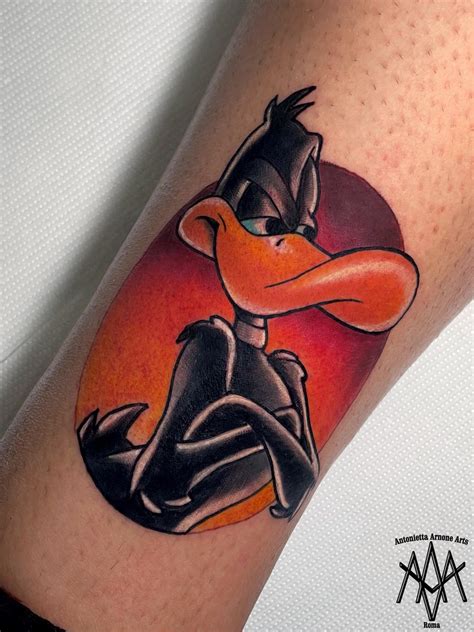 Daffy Duck tattoo by AntoniettaArnoneArts on DeviantArt