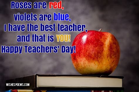 100 Happy Teachers' Day Wishes, Images, Quotes, Poems & Messages