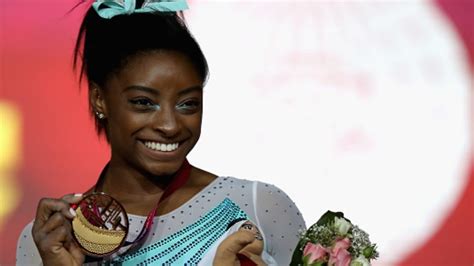 Simone Biles wins every event at World Gymnastics Championships