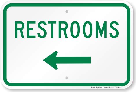 Restroom This Way Sign Art Svg Restroom Arrow Svg Res - vrogue.co