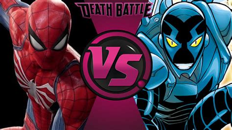 Spider-Man VS. Blue Beetle by ali633 on DeviantArt