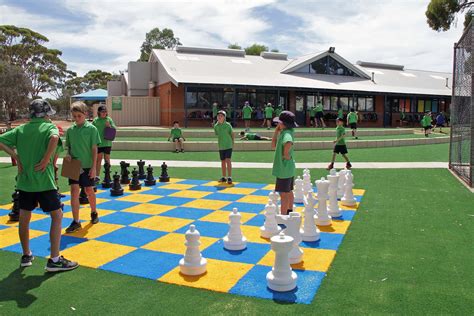 Christopher Hicks, Kalgoorlie-Boulder, Synthetic Turf pitctured at Hannans Primary School ...