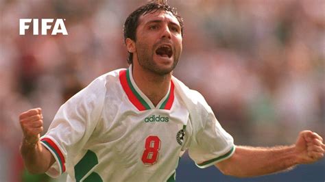 (146) 🇧🇬 Hristo Stoichkov | FIFA World Cup Goals - YouTube Football ...