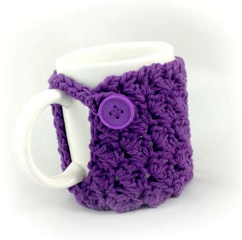 Cozy Coffee Mug Crochet Pattern Easy DIY Kitchen Decor - Etsy