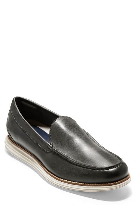 Cole Haan Leather Original Grand Loafer in Black for Men - Lyst