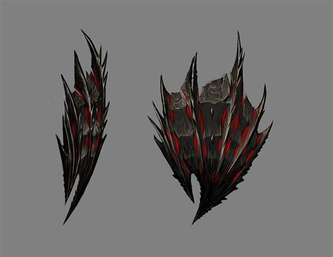 Daedric Armor closer to original concept art design - Skyrim Special ...