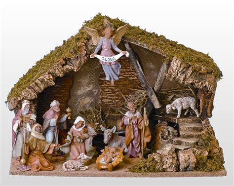 Fontanini 11 Piece Nativity Set with Italian Stable, Roman-Fontanini-All, 54490 in 2021 ...