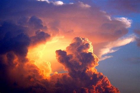 Sunset Storm Clouds | Clouds photography, Sky aesthetic, Clouds