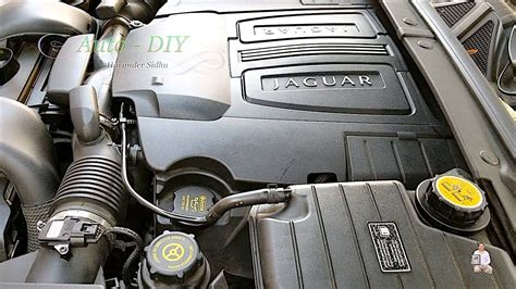 How to Change Engine Oil and Oil Filter on Jaguar XF | Jaguar xf ...