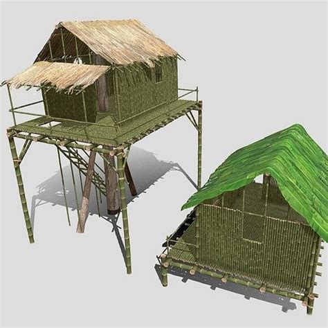 Jungle tree house 3D model | CGTrader