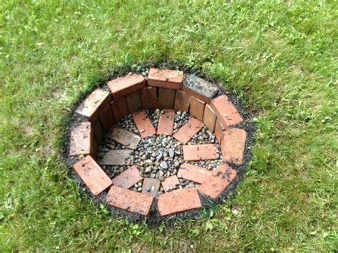 24 Ways A Brick Fire Pit Can Beautify Your Outdoor Space