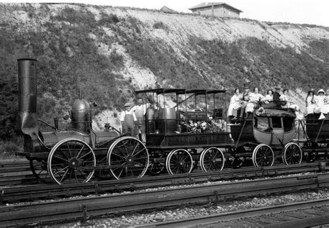 An Early American Train, Circa 1850s Photograph - An Early American ...