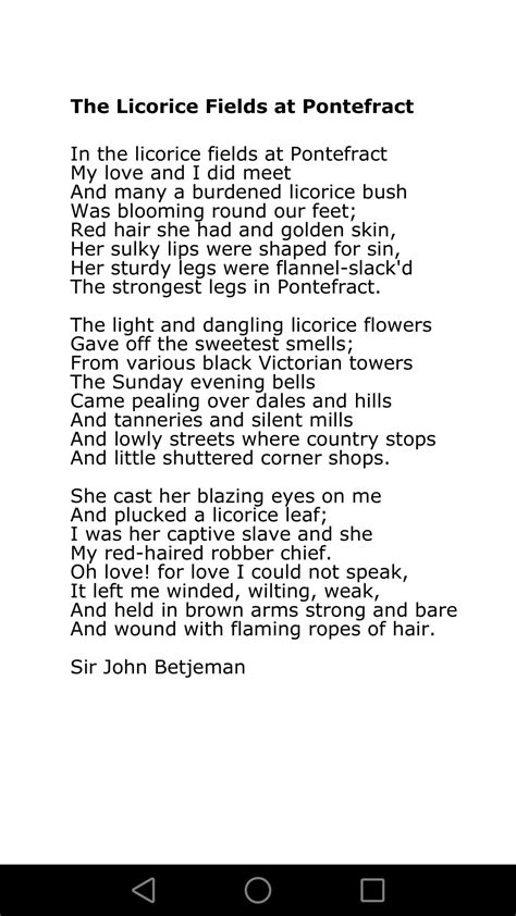 John Betjeman | Pontefract, Sulky, Red hair